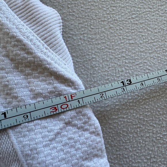 Athleta Size XSMomentum Seamless Polo Collared Tank Top Golf Tennis White $69 - Picture 5 of 5